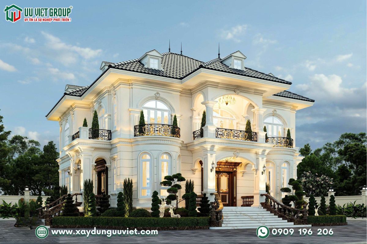 Mẫu biệt thự mái nhật
