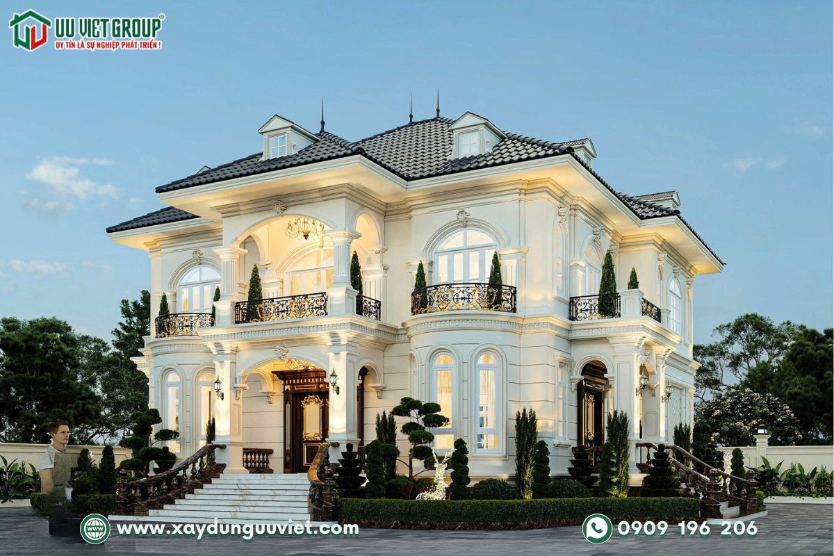 Mẫu biệt thự mái nhật