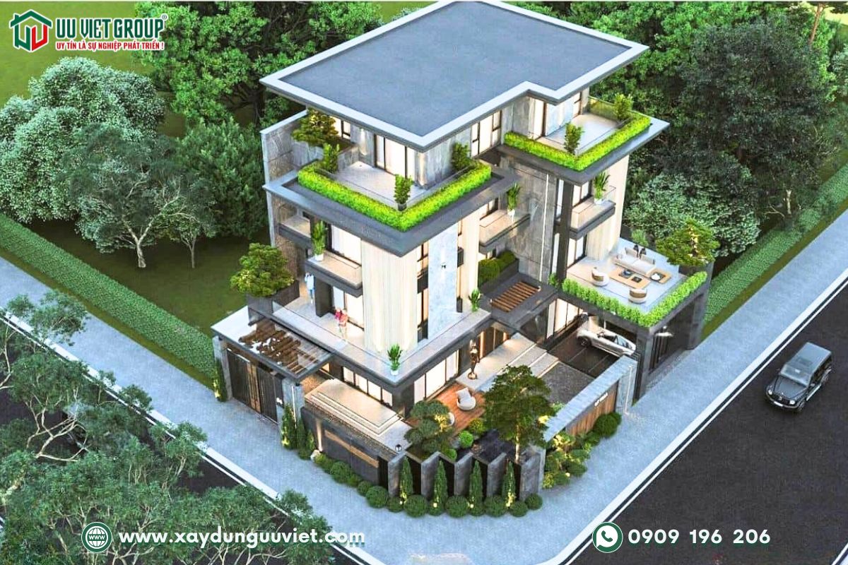 Mẫu biệt thự hiện đại