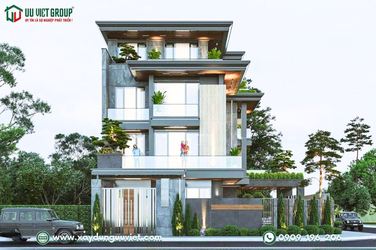 Mẫu biệt thự hiện đại