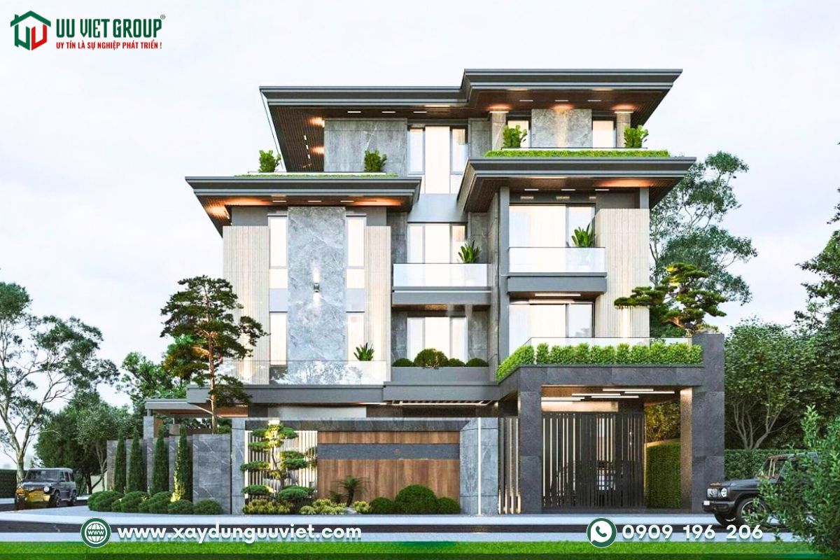 Mẫu biệt thự hiện đại