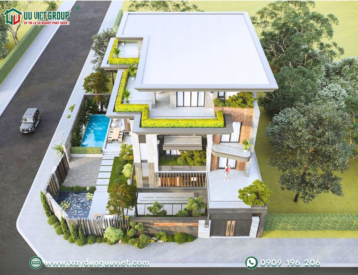 Mẫu biệt thự hiện đại