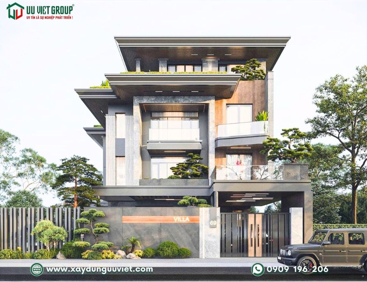 Mẫu biệt thự hiện đại
