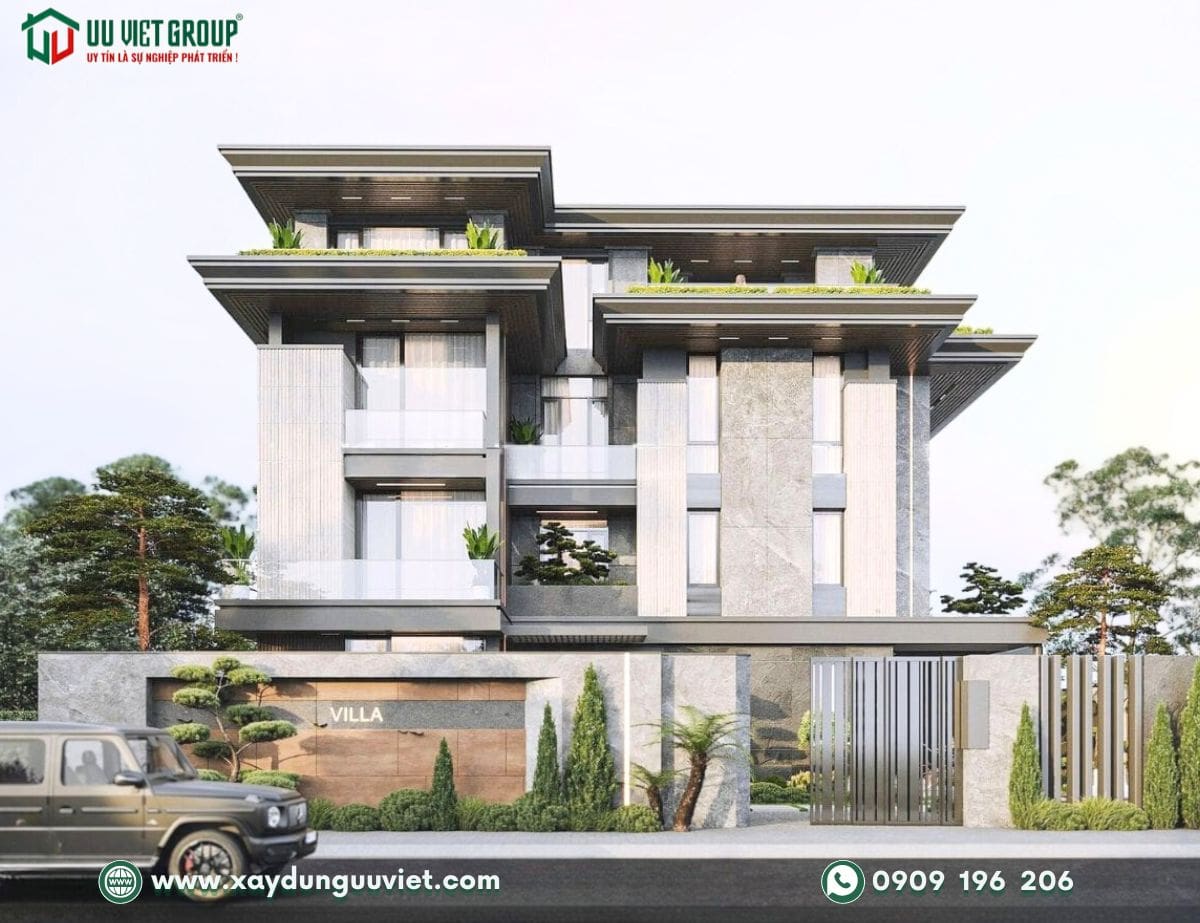 Mẫu biệt thự hiện đại