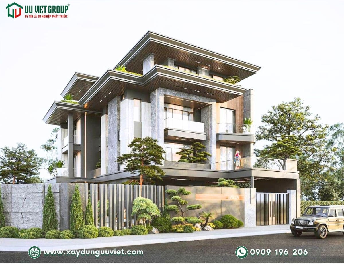 Mẫu biệt thự hiện đại