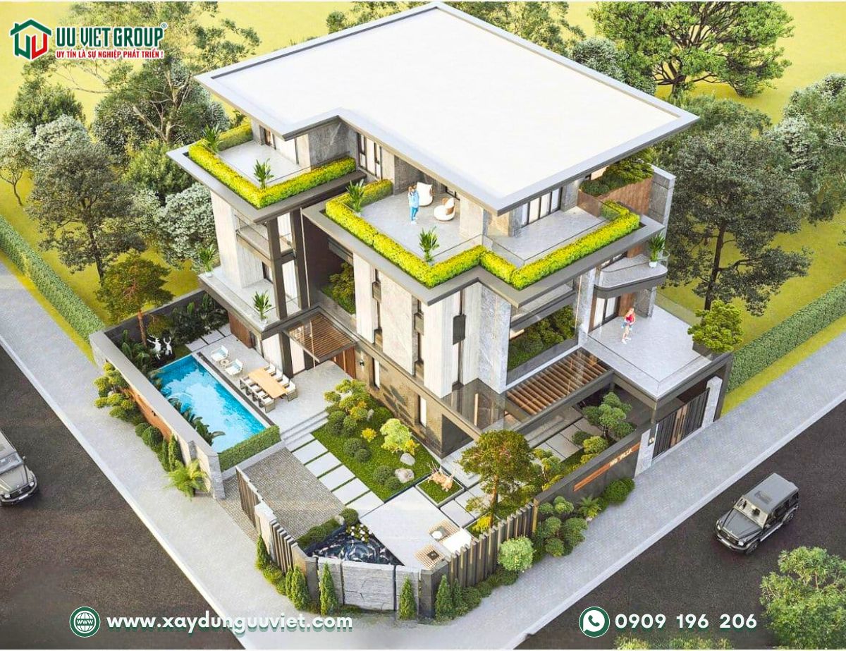 Mẫu biệt thự hiện đại