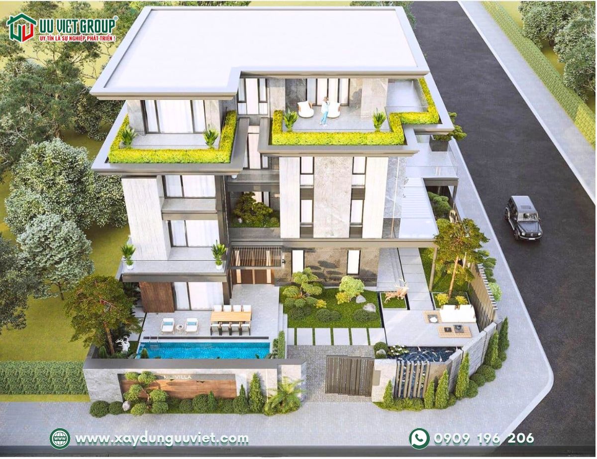 Mẫu biệt thự hiện đại
