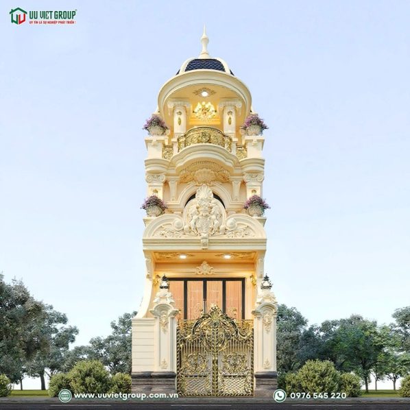 Mẫu nhà phố tân cổ điển