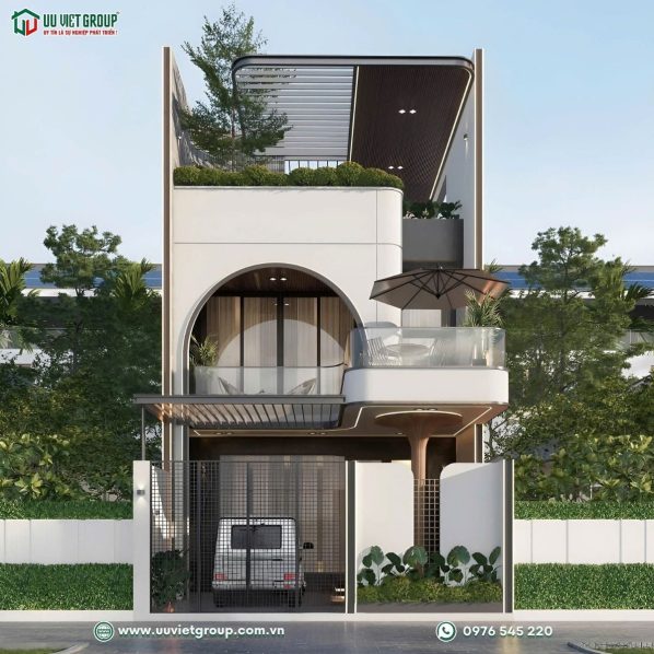 Mẫu nhà phố hiện đại
