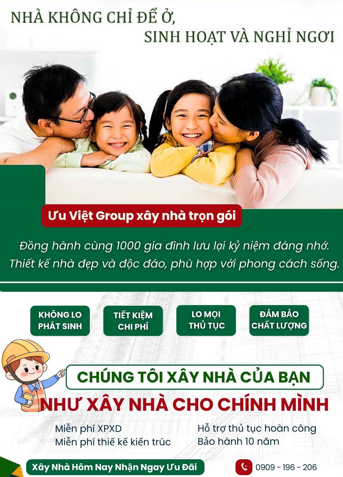 Dịch vụ xây nhà trọn gói tại Bình Dương